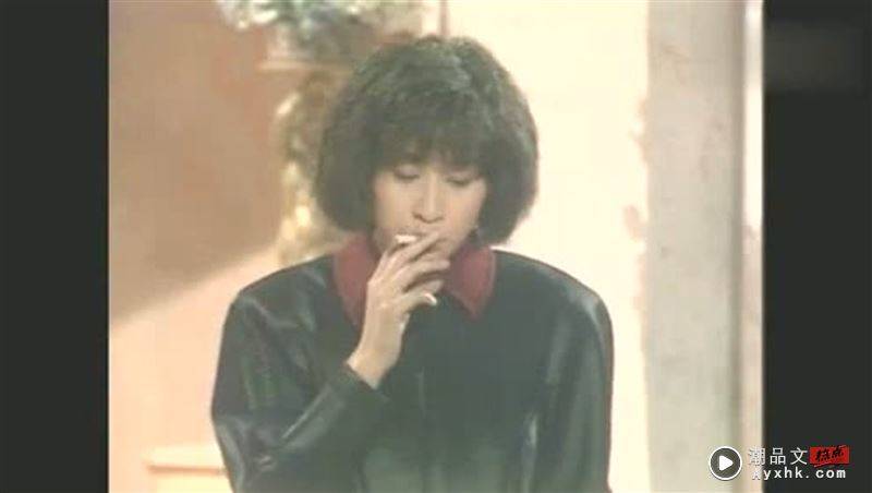 刘嘉玲当年演出《义不容情》时剧情天天抽烟。（图／翻摄自网络）